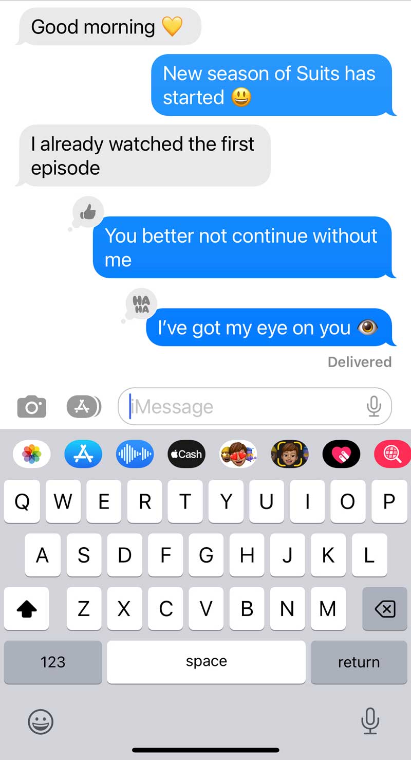 Eye Emoji 👁- Connection Copilot Text