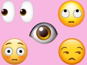 Eyes Emoji - Connection Copilot