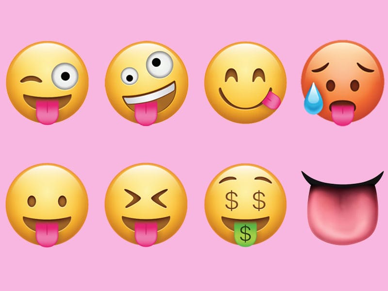 Tongue Out Emoji - Connection Copilot